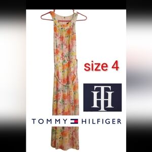 Brand new with tags($119.00). Women's Tommy Hilfiger Dress Midi size 4 Dress.